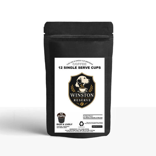 12 Pack Single Serve Coffee Capsules